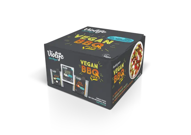 Violife have launched a vegan BBQ box