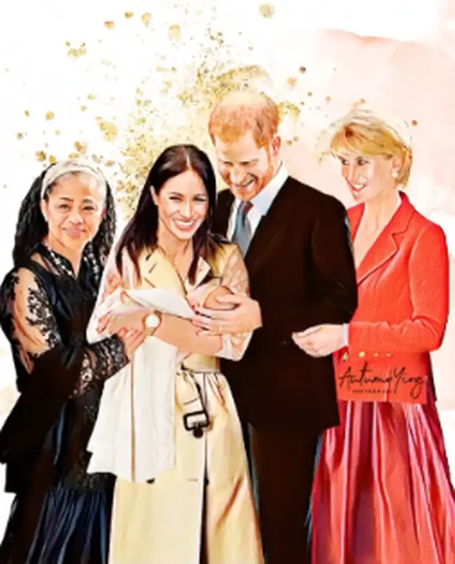 Princess Diana joins Meghan, Harry and Doria as they celebrate the birth of Archie