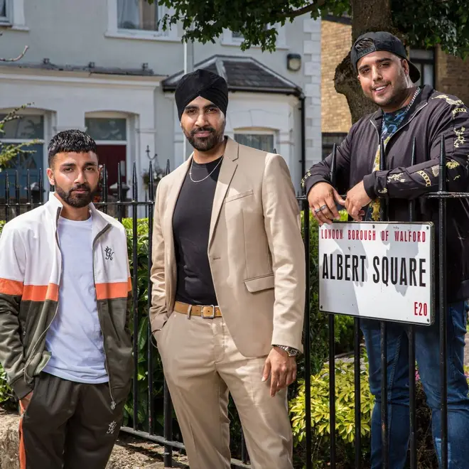 Kheerat Panesar arrived in EastEnders with his brothers