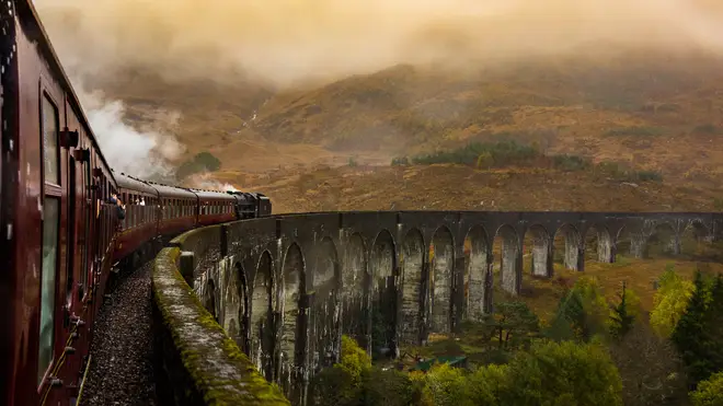 Loch Shiel even has a railway track looking over it – like the Hogwarts Express