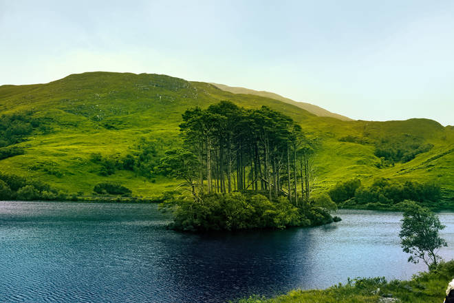 Loch Eilt is recognisable as the location of Dumbledore's grave
