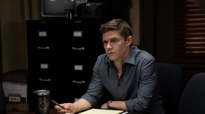 Evan Peters as Colin Zabel in Mare of Easttown