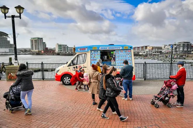 Ice cream vans are facing a shortage of 99s.
