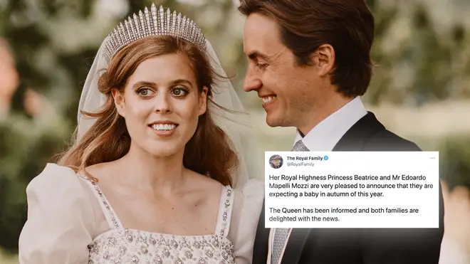 Princess Beatrice is pregnant with her first child
