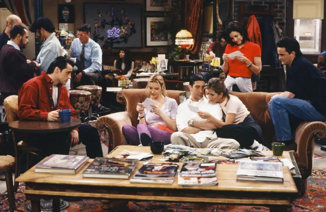 Friends aired between 1994 and 2004