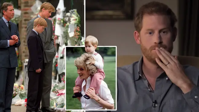 Prince Harry said that he did what was 'expected' of him at his mother's funeral