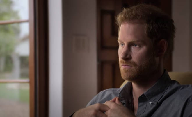 Prince Harry opened up about his mental health struggles in the new documentary