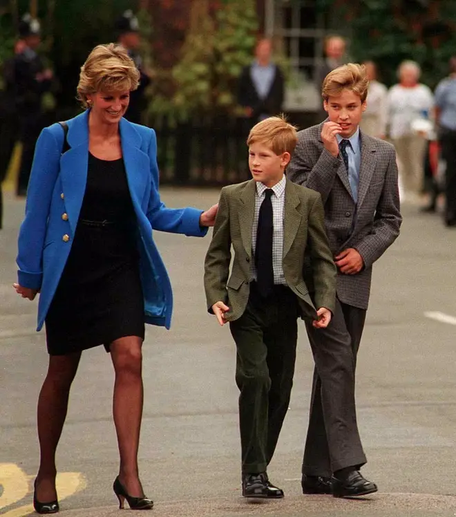Harry was only 12-years-old when Diana died in a car accident