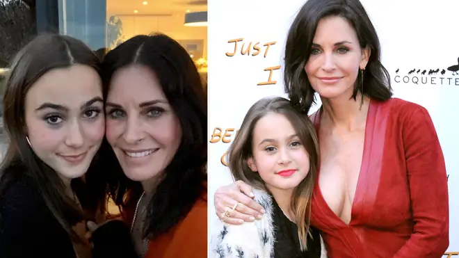 How many kids does Courteney Cox have?