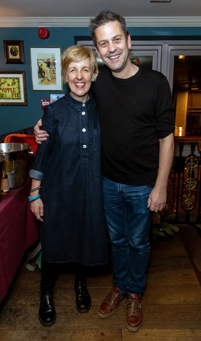Julie Hesmondhalgh and Ian Kershaw have been married for 15 years