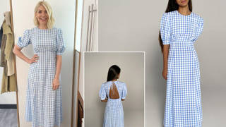 Holly Willoughby is wearing a dress from Franks London