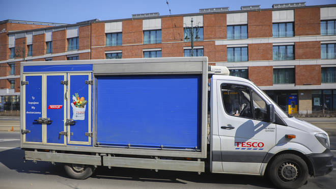 Some customers can now get a Tesco delivery within an hour