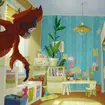 In the Iceland ad a little girl discovers an Orangutan in her bedroom