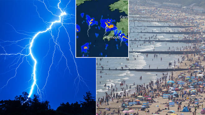 Thunderstorms are set to hit Britain