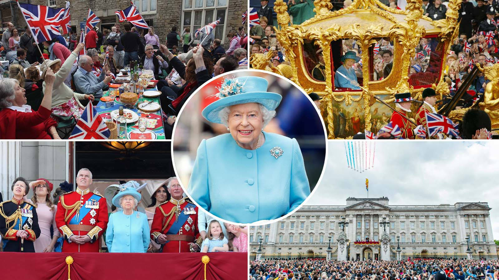 Queen Platinum Jubilee 2022 Bannière d'extérieur Décoration de fête Poster Union Jack Angleterre Royal Family Queen Elizabeth Jubilee Celebration Anniversary 