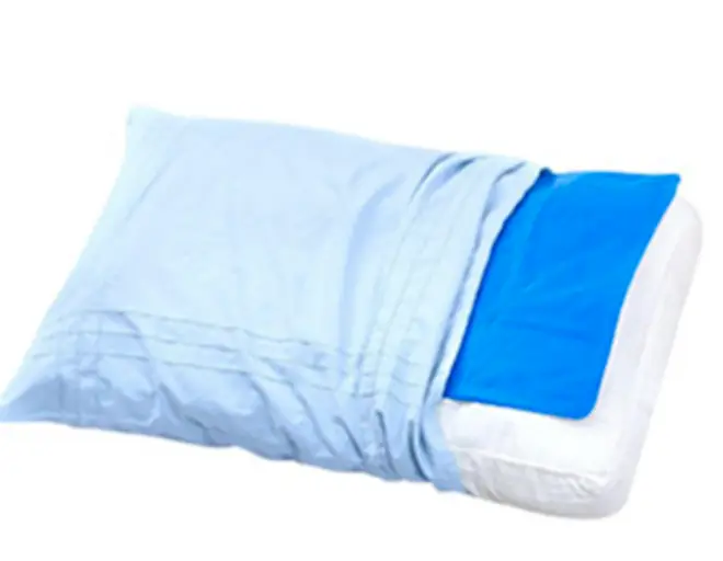 The cooling pillow mat just needs to go into the fridge for an hour before bedtime