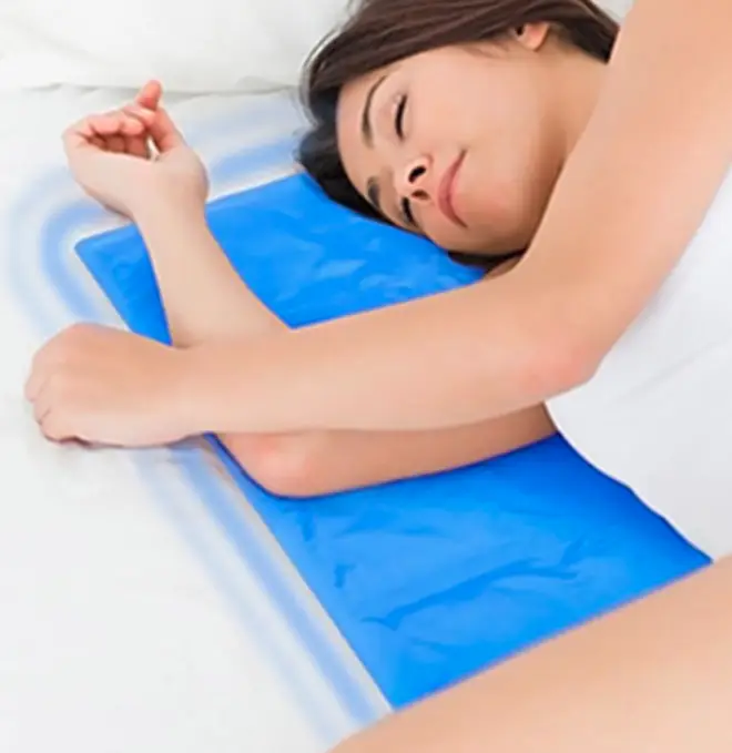 The mat can also help soothe sunburn and other injuries