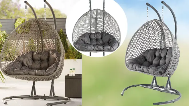 You can soon buy a double hanging egg chair