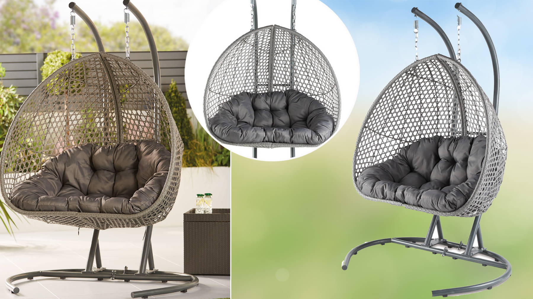 You Can Get A Hanging Egg Chair Big Enough For Two People This Summer Heart