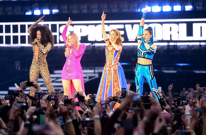 The girls reunited for the Spice World tour in 2019