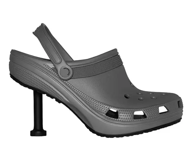 Balenciaga has teamed up with Crocs to create a pair of stilettos