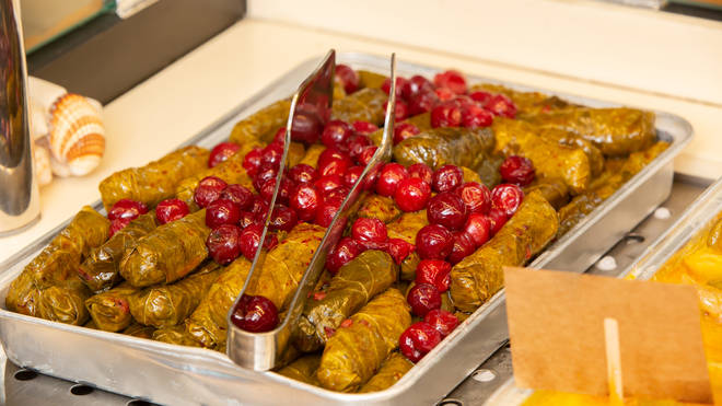 Stuffed vine leaves are a delicacy in Turkey