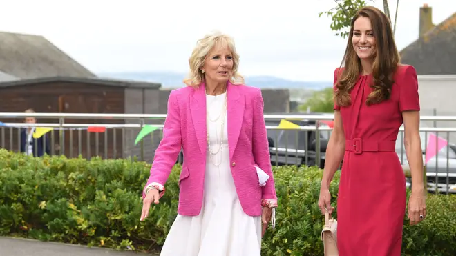 Kate and Jill met for the first time in Cornwall today