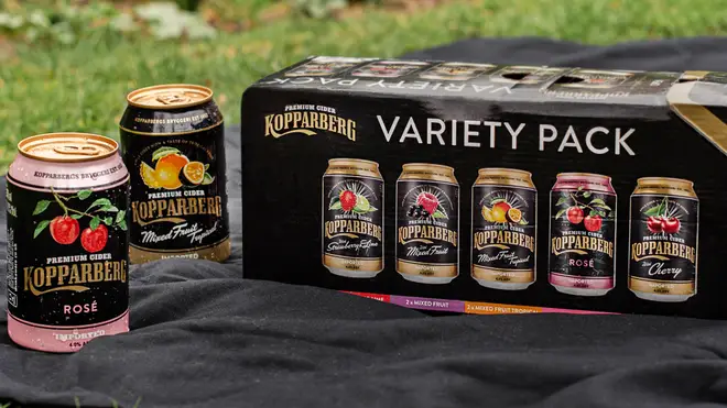 Take a multipack of Swedish fruit cider to your Group E get together