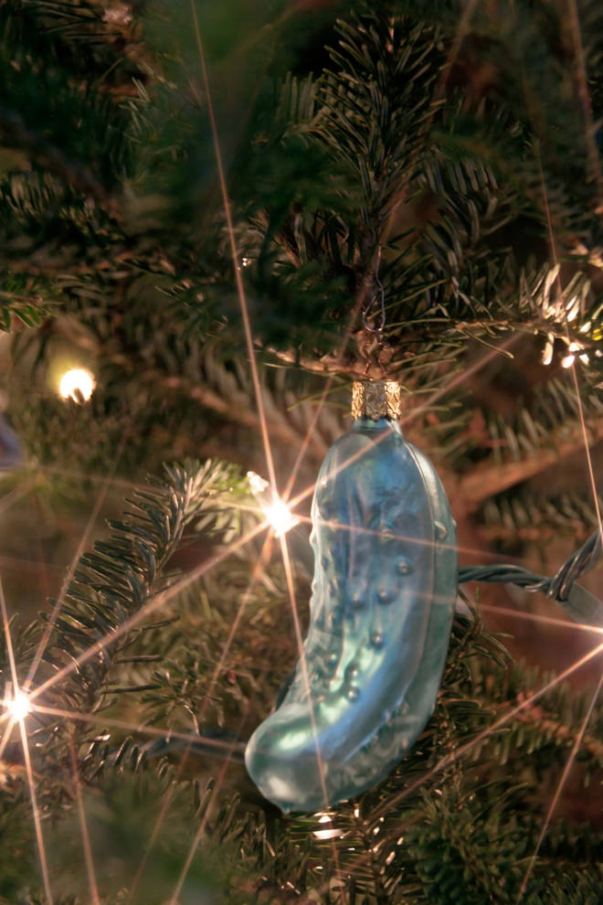 Will you be hiding a pickle in your Christmas tree?