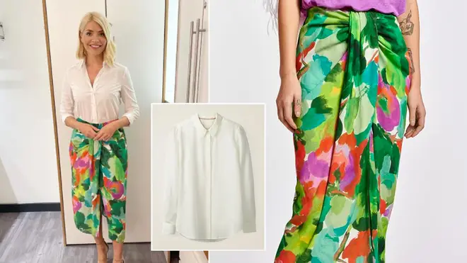 Holly Willoughby's skirt is from Essentiel Antwerp