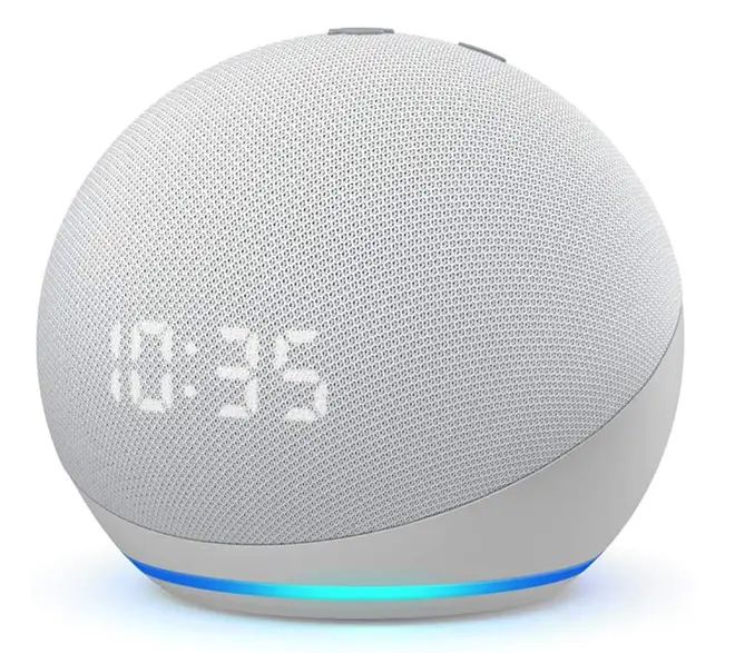 Amazon Echo Dot With Clock (4th Gen)