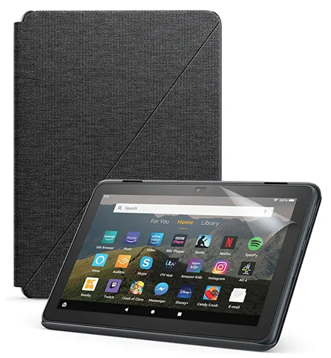 Amazon Fire HD8 + Standing Case & Screen Protector