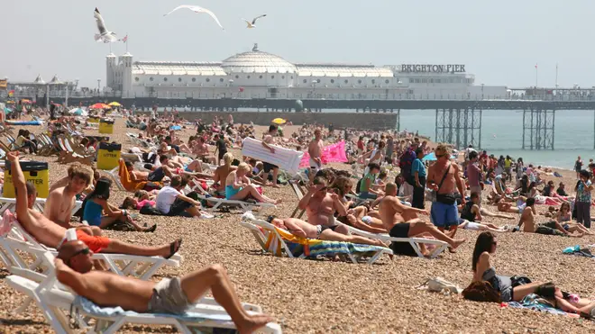 Brits could be enjoyed high temperatures again