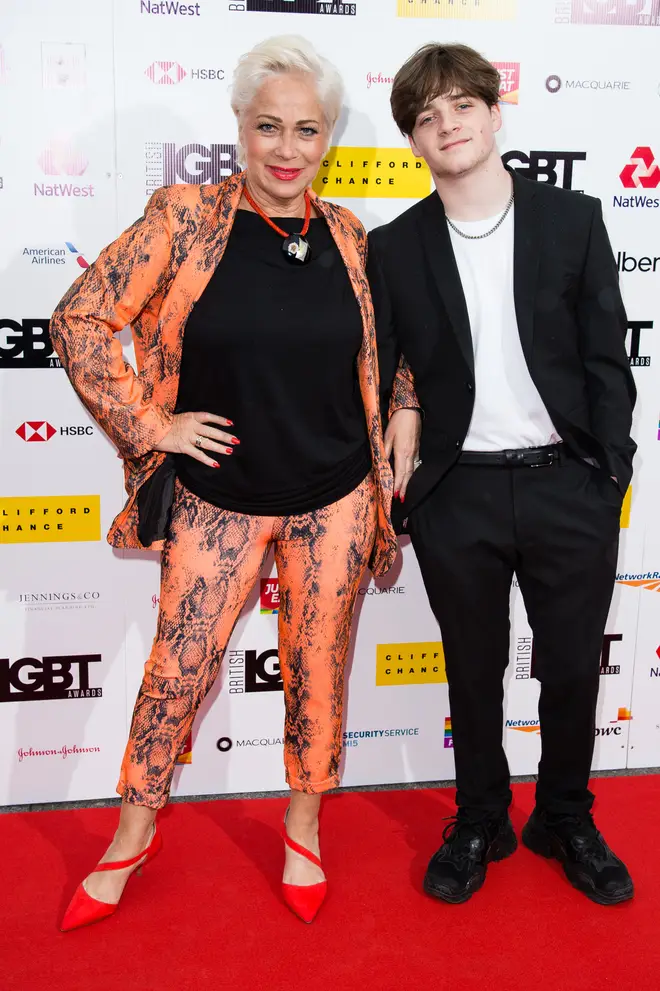 Louis Healy is the youngest son of Denise Welch and Tim Healy