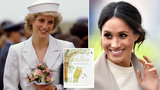 Meghan Markle revealed over the weekend that Diana's favourite flowers were hidden in the pages of The Bench