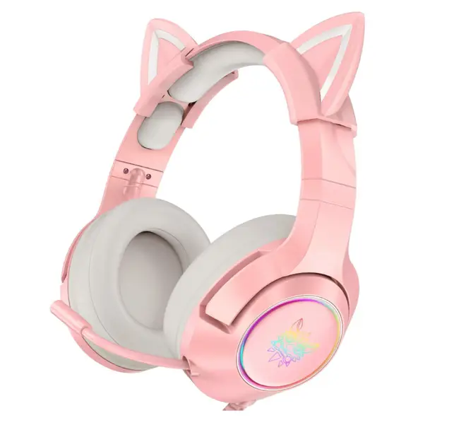 ONIKUMA Pink Gaming Headset