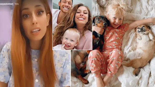 Stacey Solomon has shared a sweet update on Rex
