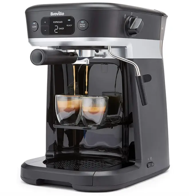 Breville All-in-One Coffee House, Espresso, Filter and Pods Coffee Machine