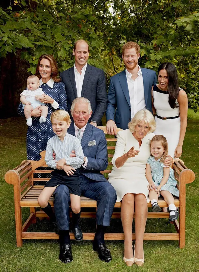 Prince Charles has been pictured with his family to celebrate turning 70