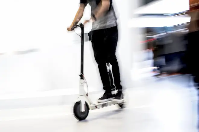 Electric scooters may look harmless but can reach top speeds of 40mph