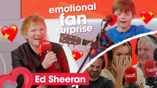 Ed Sheeran surprises a young fan