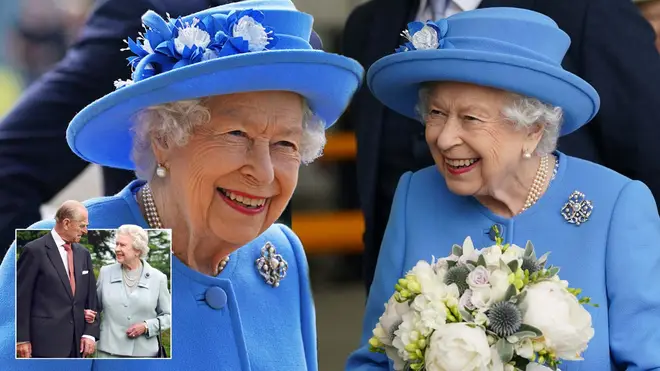 The Queen looked in good spirits as she arrived in Scotland earlier this week