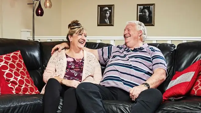 Pete starred on Gogglebox with wife Linda