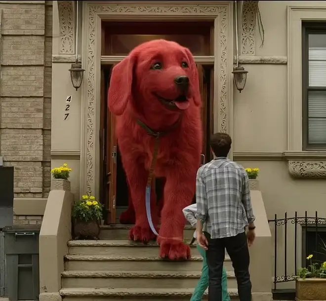 Clifford the Big Red Dog has been made into an action remake