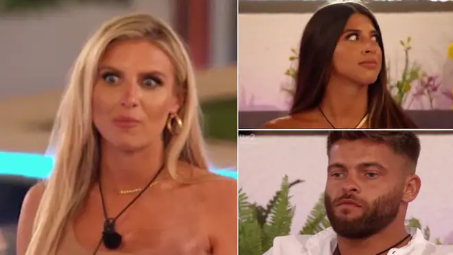 One girl is set to leave Love Island tonight
