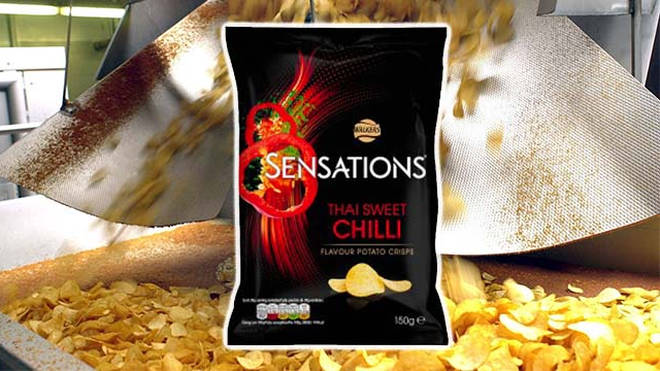 Walkers have recalled packs of their Thai Sweet Chilli Sensations crisps