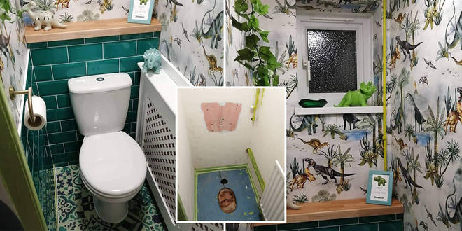 Dawn gave her bathroom an incredible makeover