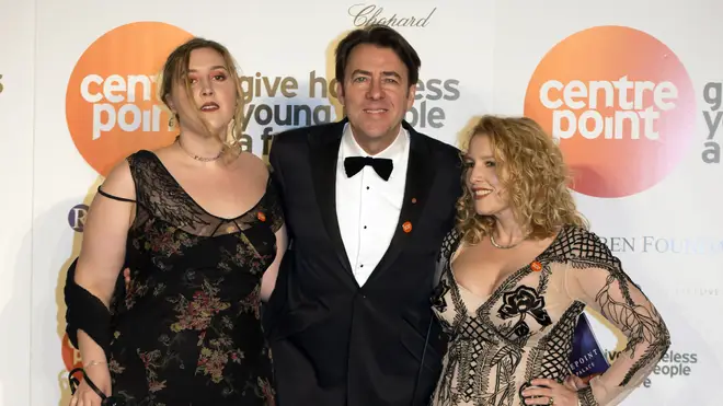 Jonathan Ross, his wife Jane and their daughter Honey