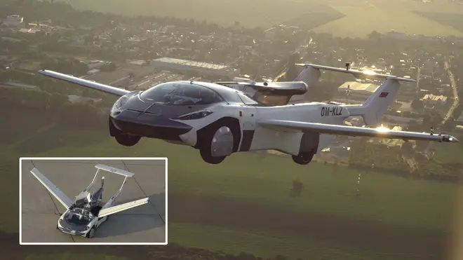The car-aircraft is a prototype that took two years of development