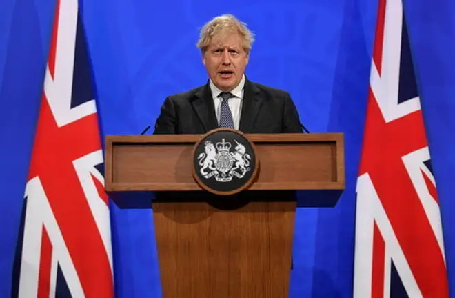 Boris Johnson will make an announcement on July 19 later today
